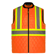L01225 - Mack - Hi-Vis Quilted Vest
