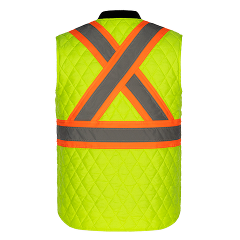 L01225 - Mack - Hi-Vis Quilted Vest