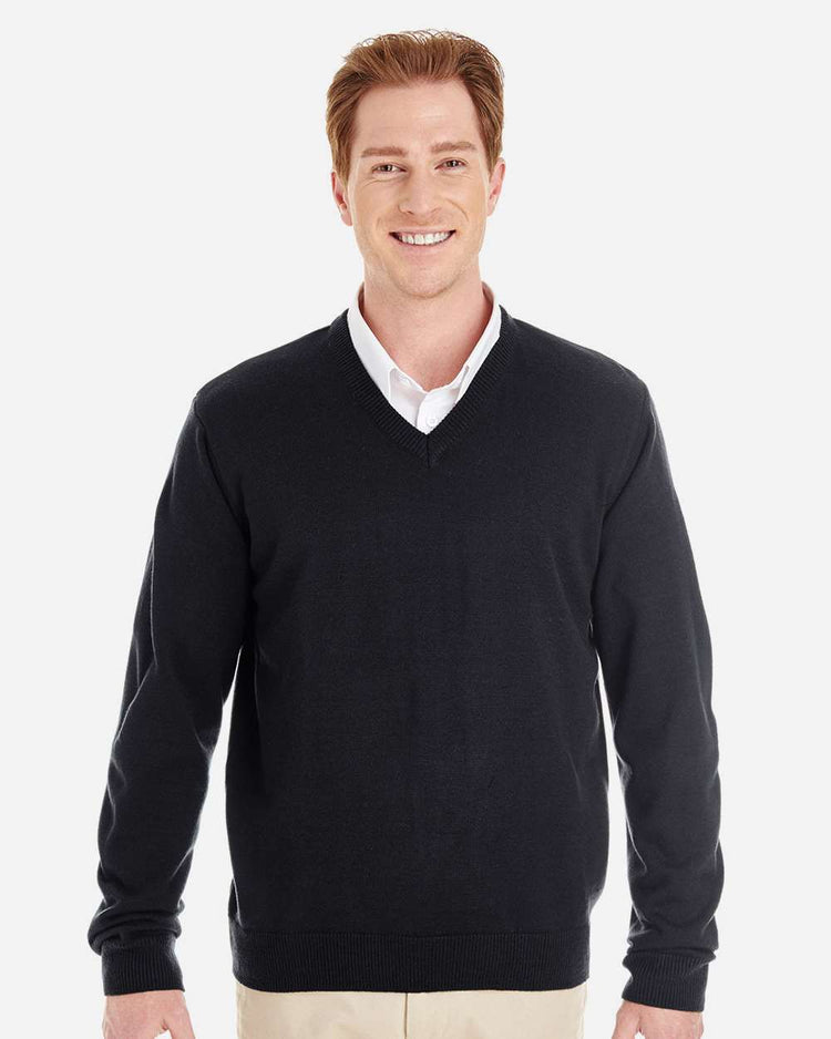 Harriton Men's Pilbloc™ V-Neck Sweater - M420