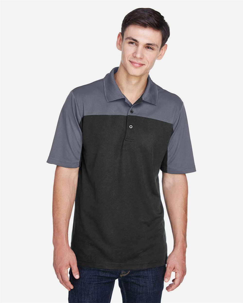 CORE365 CE101 - Men's Balance Colorblock Performance Piqué Polo