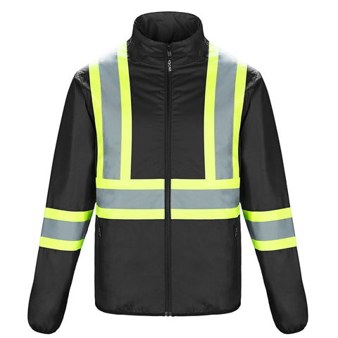 L01260 - Safeguard - Reversible Hi-Vis Insulated Jacket