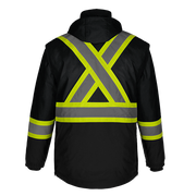 L01275 - Kenworth - 5in1 Hi-Vis Parka w/ Detachable Hood