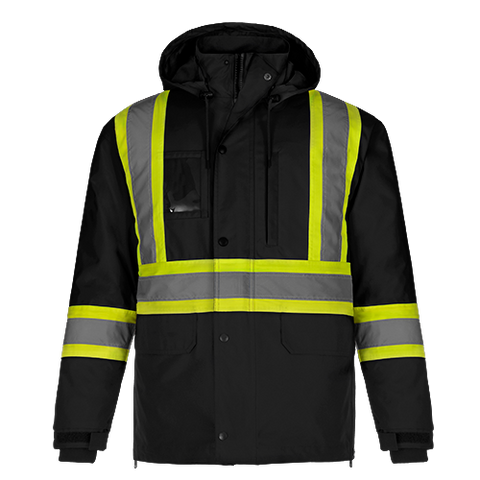 L01275 - Kenworth - 5in1 Hi-Vis Parka w/ Detachable Hood