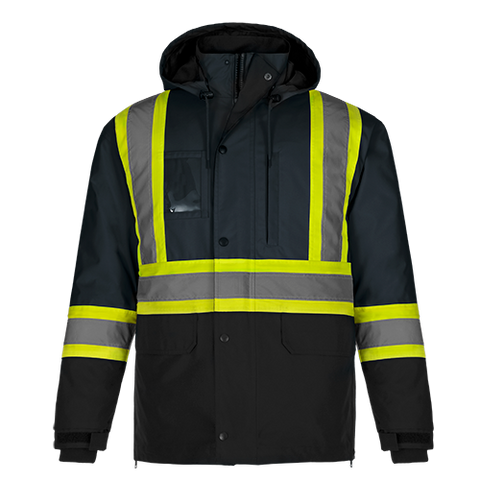 L01275 - Kenworth - 5in1 Hi-Vis Parka w/ Detachable Hood