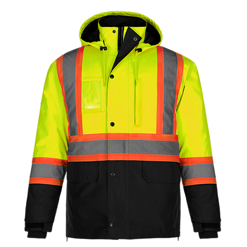 L01275 - Kenworth - 5in1 Hi-Vis Parka w/ Detachable Hood