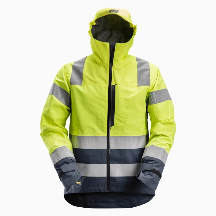 High-Vis Waterproof Shell Jacket Class 3