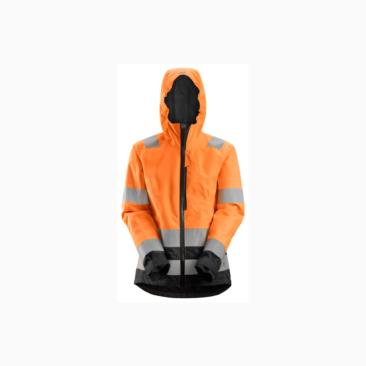 Women's High-Vis Waterproof Shell Jacket Class 2/3