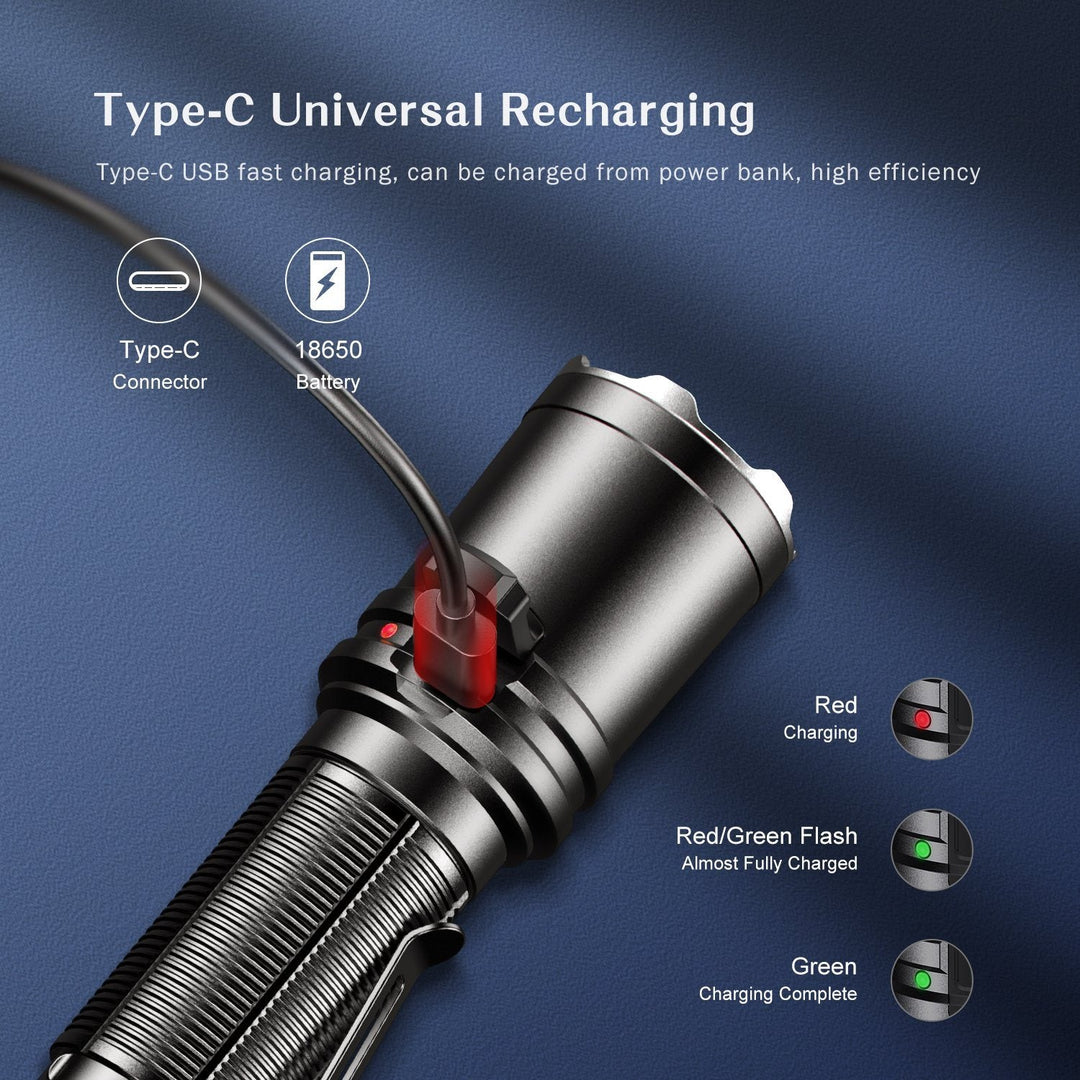 LAMPE DE POCHE XT11R - 1800 Lumens