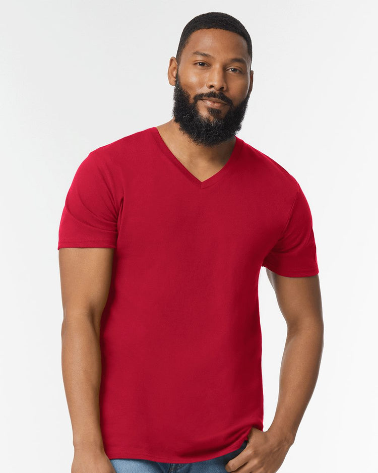 Gildan 64V00 - Unisex Softstyle® V-Neck T-Shirt