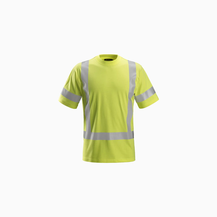ProtecWork, Short Sleeve T-Shirt, High-Vis Class 3