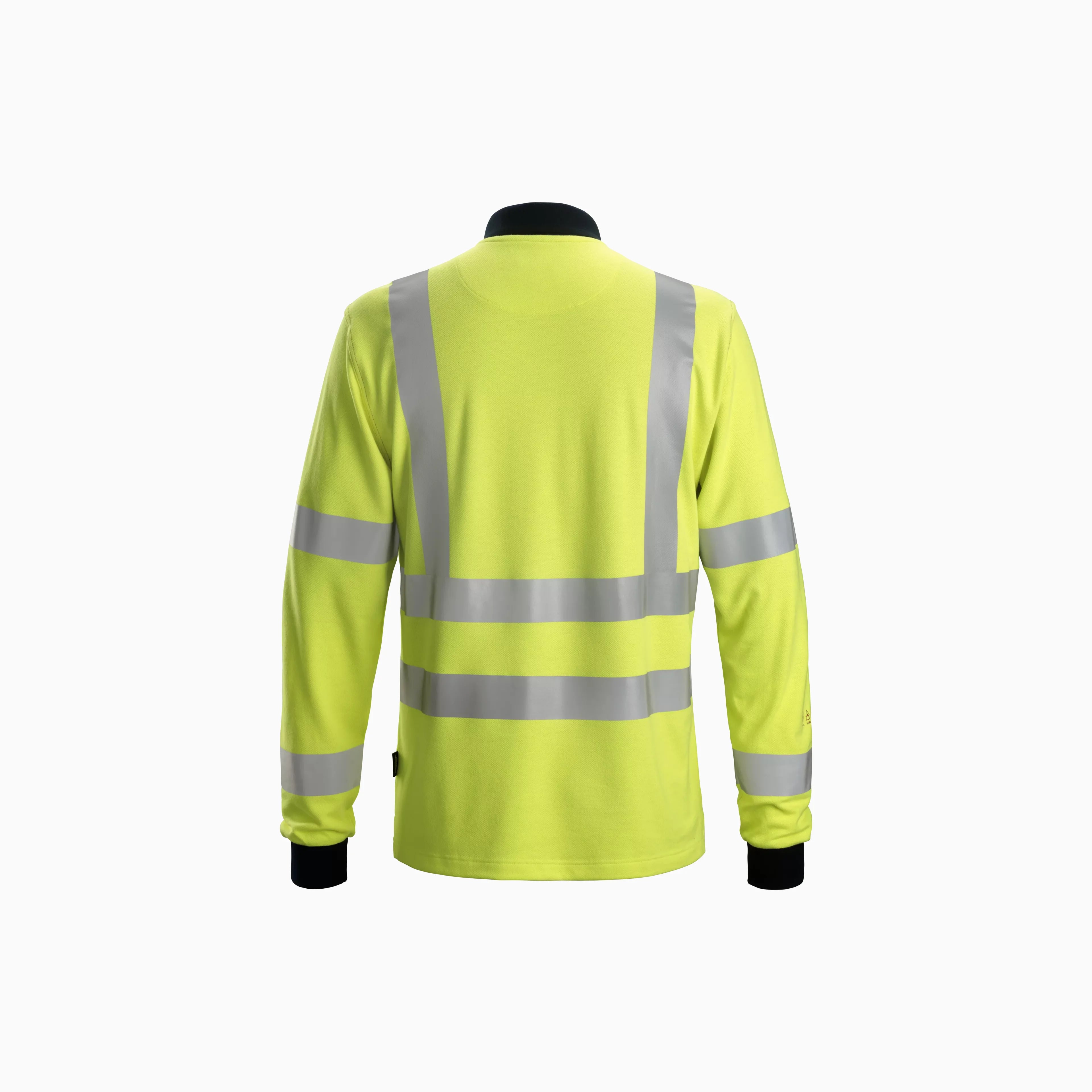 Long Sleeve Polo Shirt, High-Vis Class 3