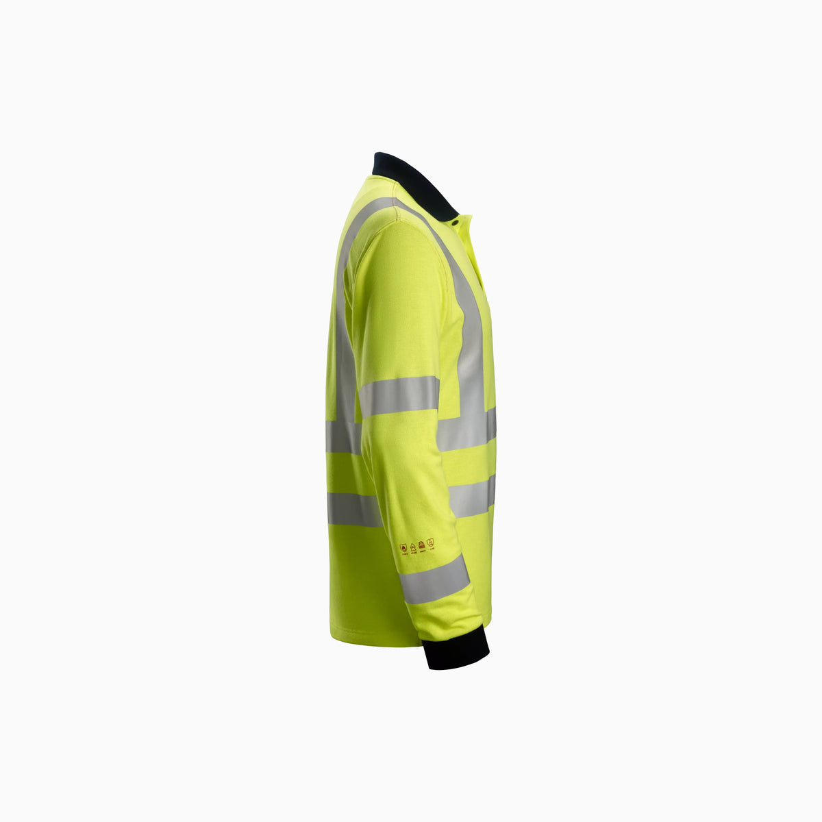 Long Sleeve Polo Shirt, High-Vis Class 3