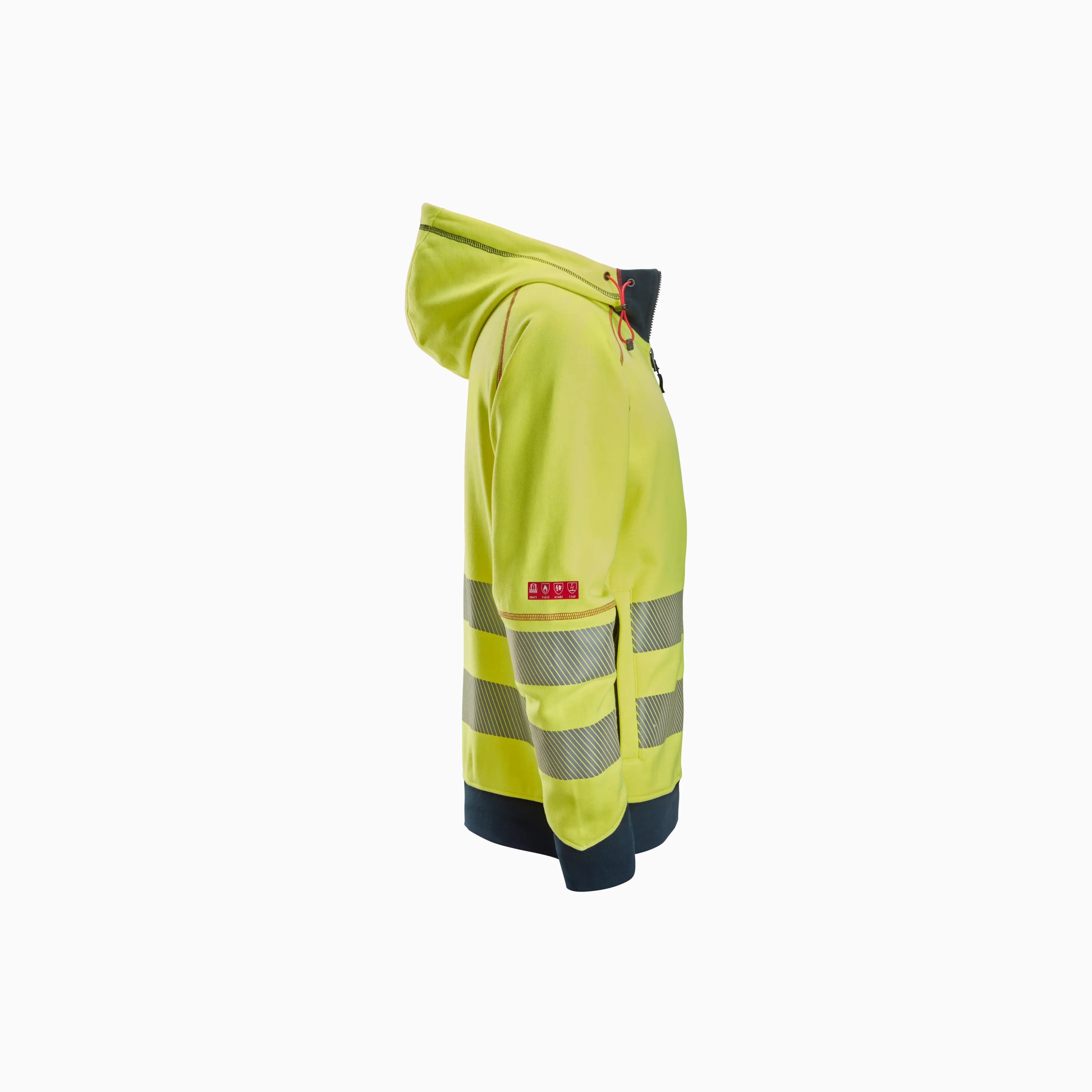 Arc Full Zip Hoodie, High-Vis Class 3