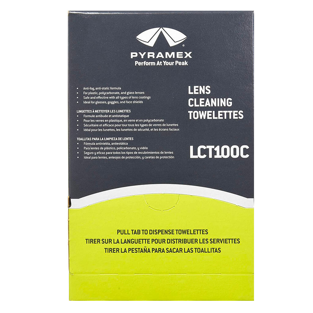 Nettoyage des lentilles Pyramex - Paquets individuels