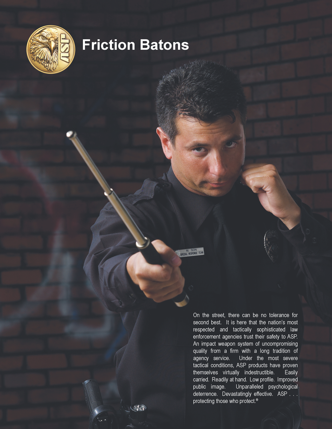 Bâton de friction, 21" - ASP