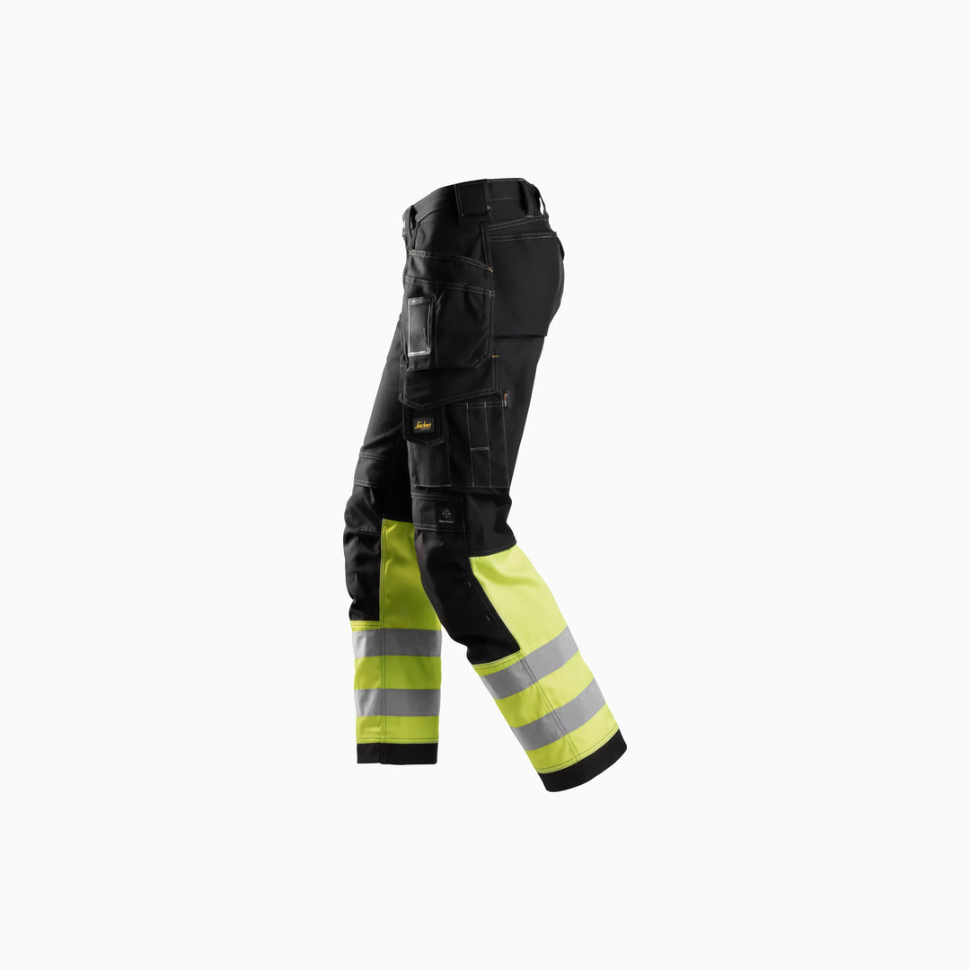High-Vis Holster Pockets Cotton Trousers Class 1