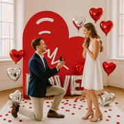3D Heart Shaped Backdrop