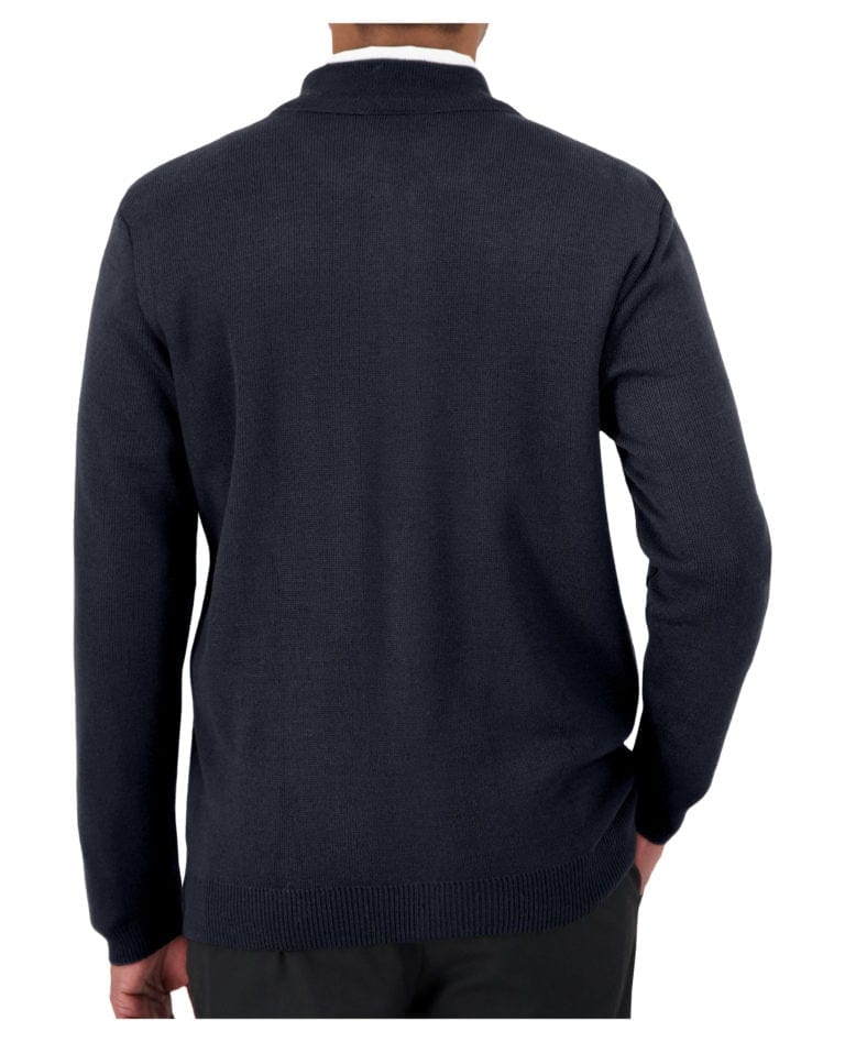 MOCKNECK FULL ZIP CARDIGAN