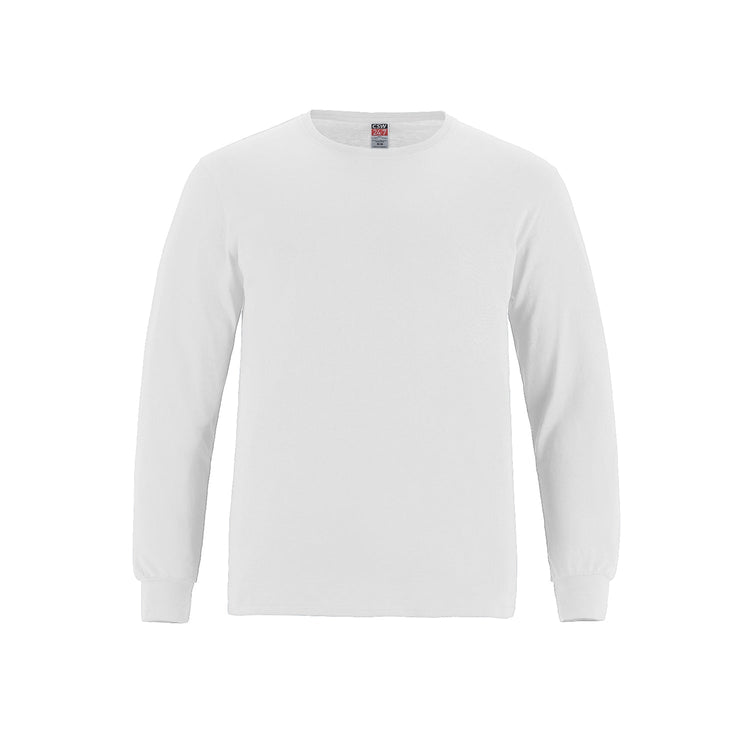 S5615Y - Breeze - Youth RING SPUN Combed Cotton Long Sleeve Crewneck T-Shirt