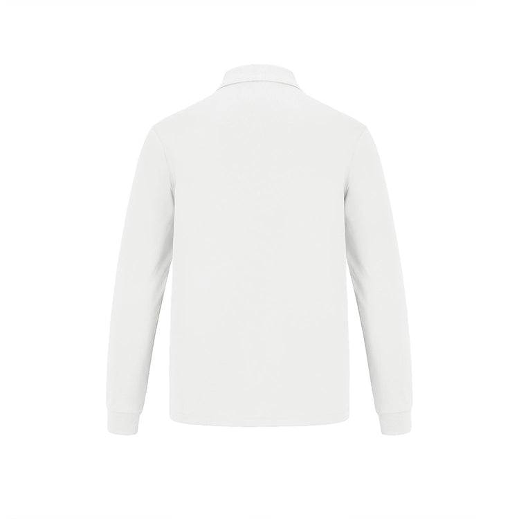 S05737 - Birdie - Men's Long Sleeve Pique Mesh Polo