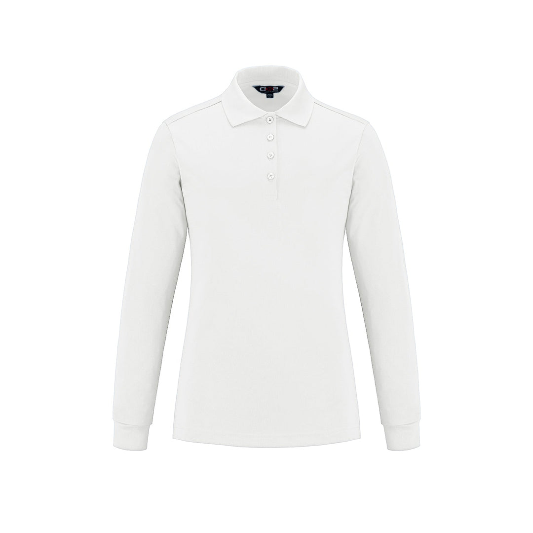 S05738 - Birdie - Ladies Long Sleeve Pique Mesh Polo