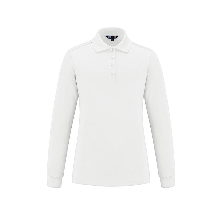 S05738 - Birdie - Ladies Long Sleeve Pique Mesh Polo