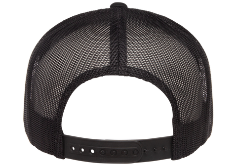 F06006 - YP Classics 5 Panel Flat Peak Snap Back Trucker Cap
