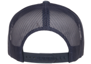 F06006 - YP Classics 5 Panel Flat Peak Snap Back Trucker Cap