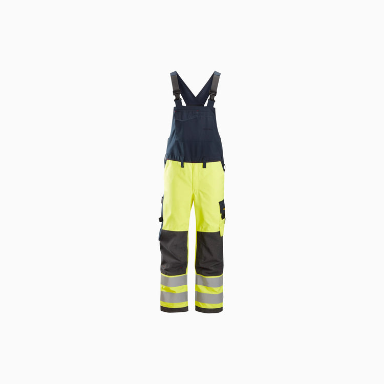 ProtecWork, Bib & Brace Trousers, High-Vis Class 2