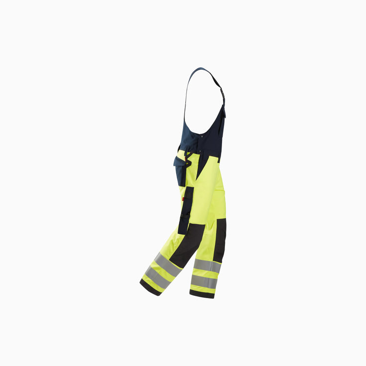 ProtecWork, Bib & Brace Trousers, High-Vis Class 2