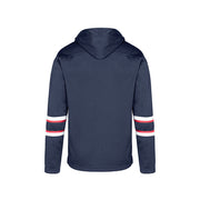 L0617Y - Dangle - Youth Pullover Hockey Lace Hooded Sweatshirt