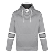 L00617 - Dangle - Adult Pullover Hockey Lace Hooded Sweatshirt