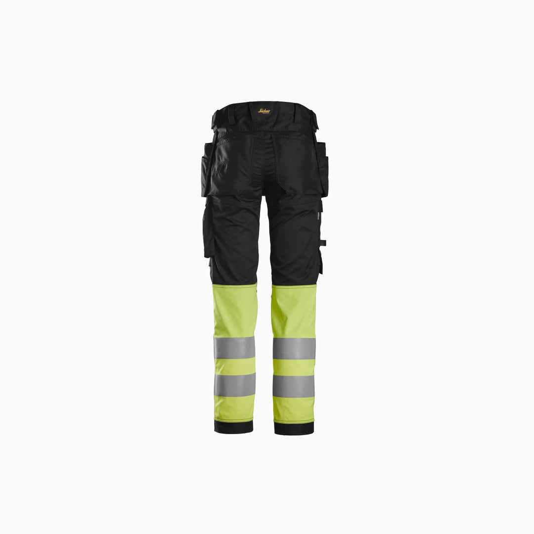 High-Vis Class 1, Stretch Trousers Holster Pockets