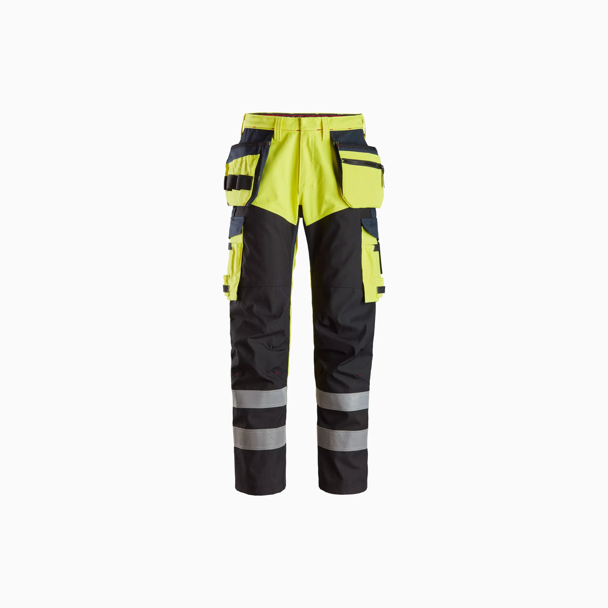 ProtecWork, Trousers Reinforced front of leg, Holster Pockets High-Vis Class 1