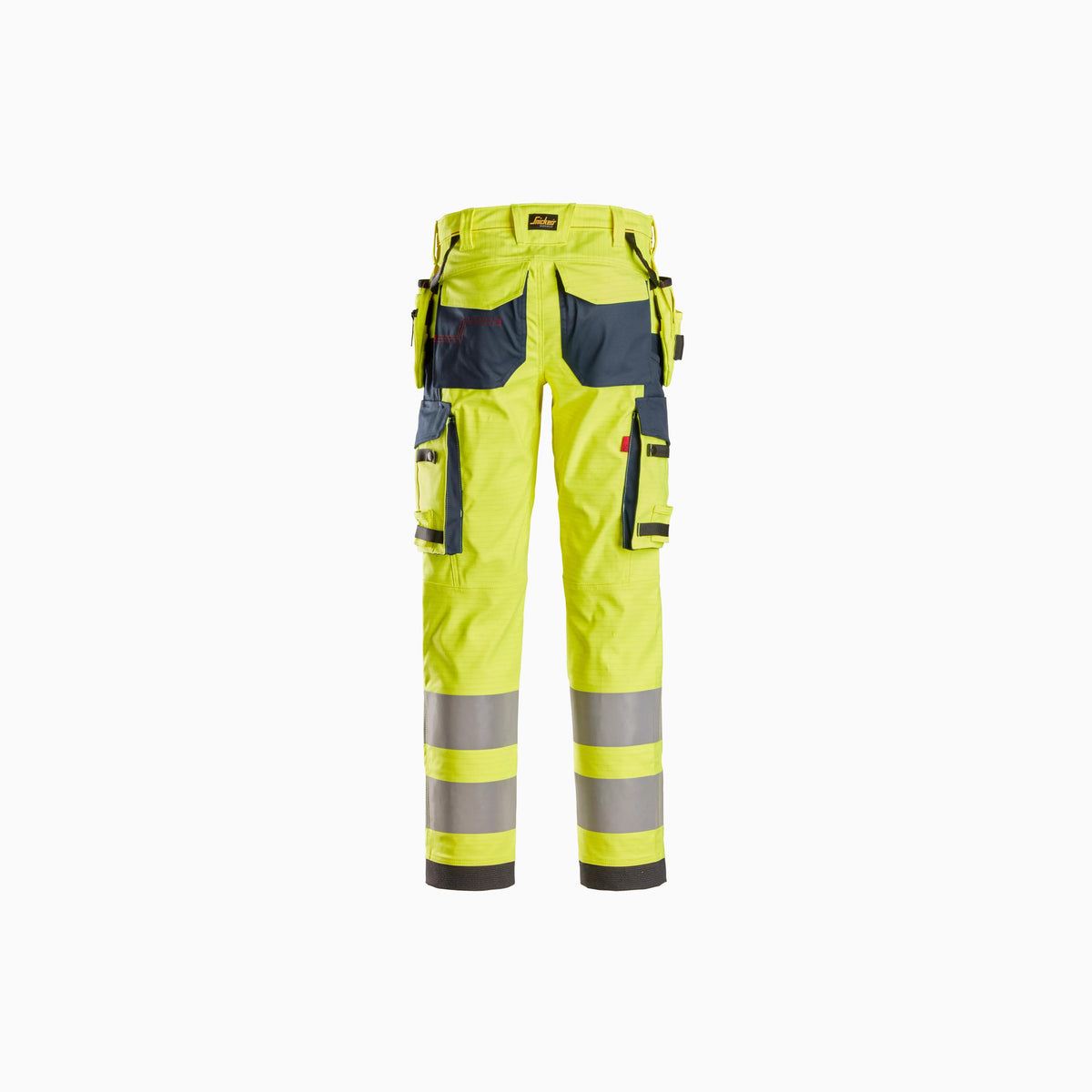 ProtecWork, Stretch Work Trousers Holster Pockets, High-Vis Class 2