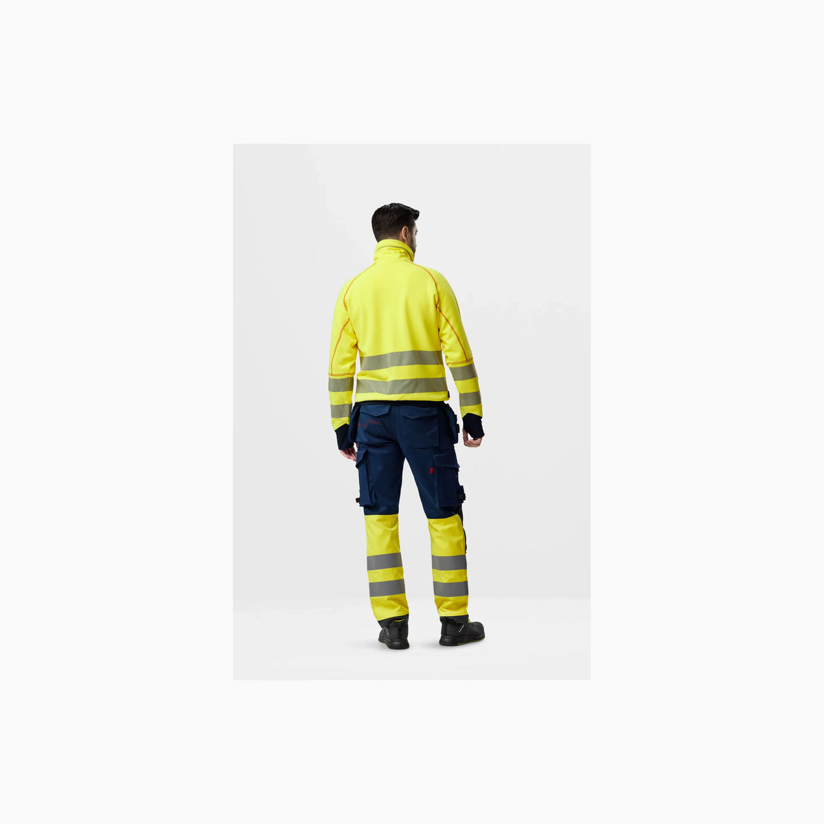ProtecWork, Stretch Work Trousers Holster Pockets, High-Vis Class 1