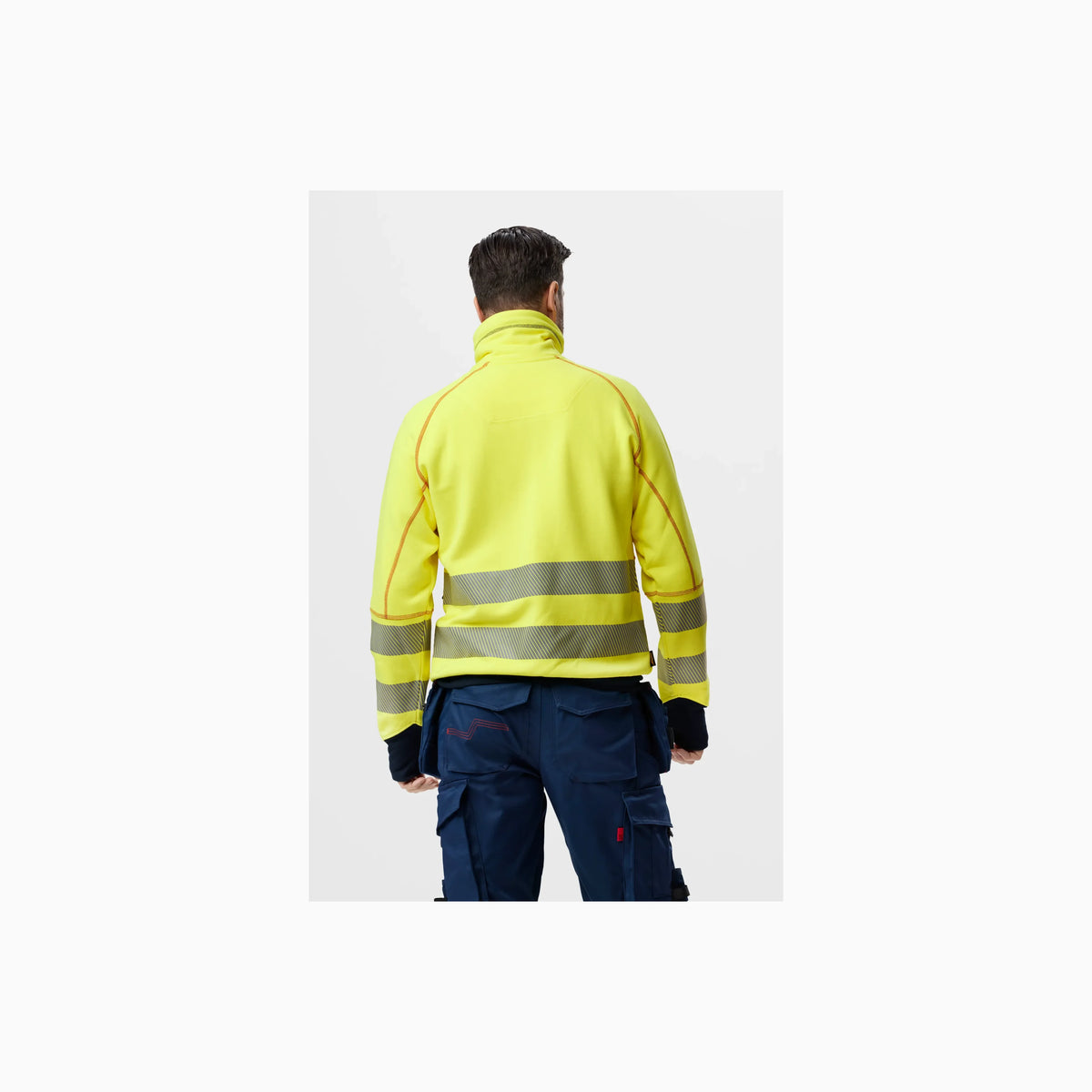 ProtecWork, Stretch Work Trousers Holster Pockets, High-Vis Class 1