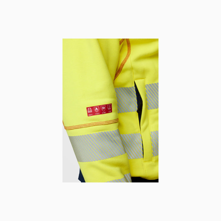Arc Full Zip Sweater, High-Vis Class 3