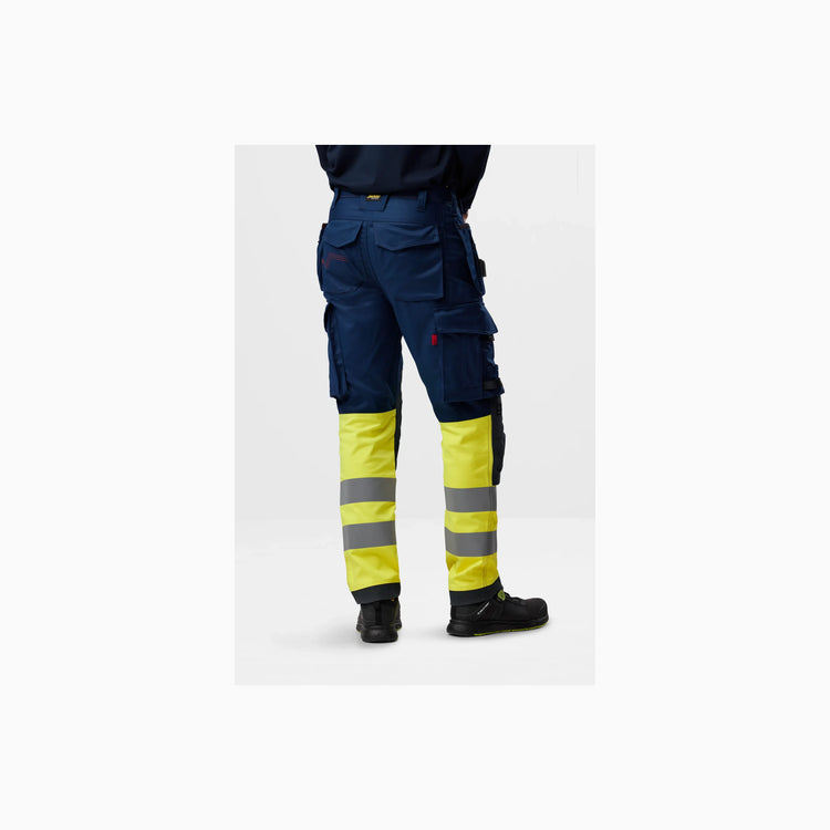 ProtecWork, Stretch Work Trousers Holster Pockets, High-Vis Class 1
