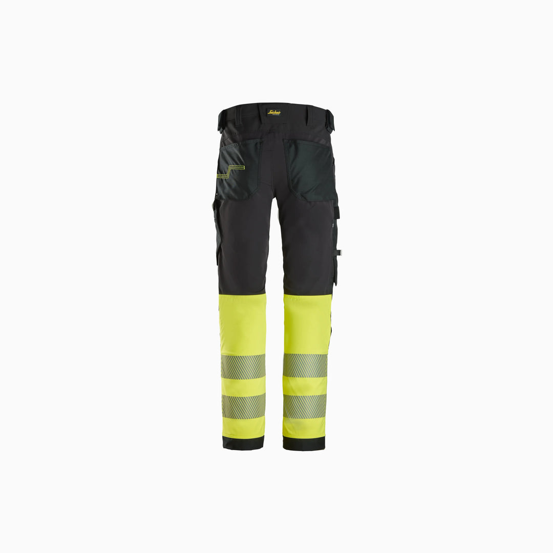 High-Vis, 4-way Stretch Trousers Class 1