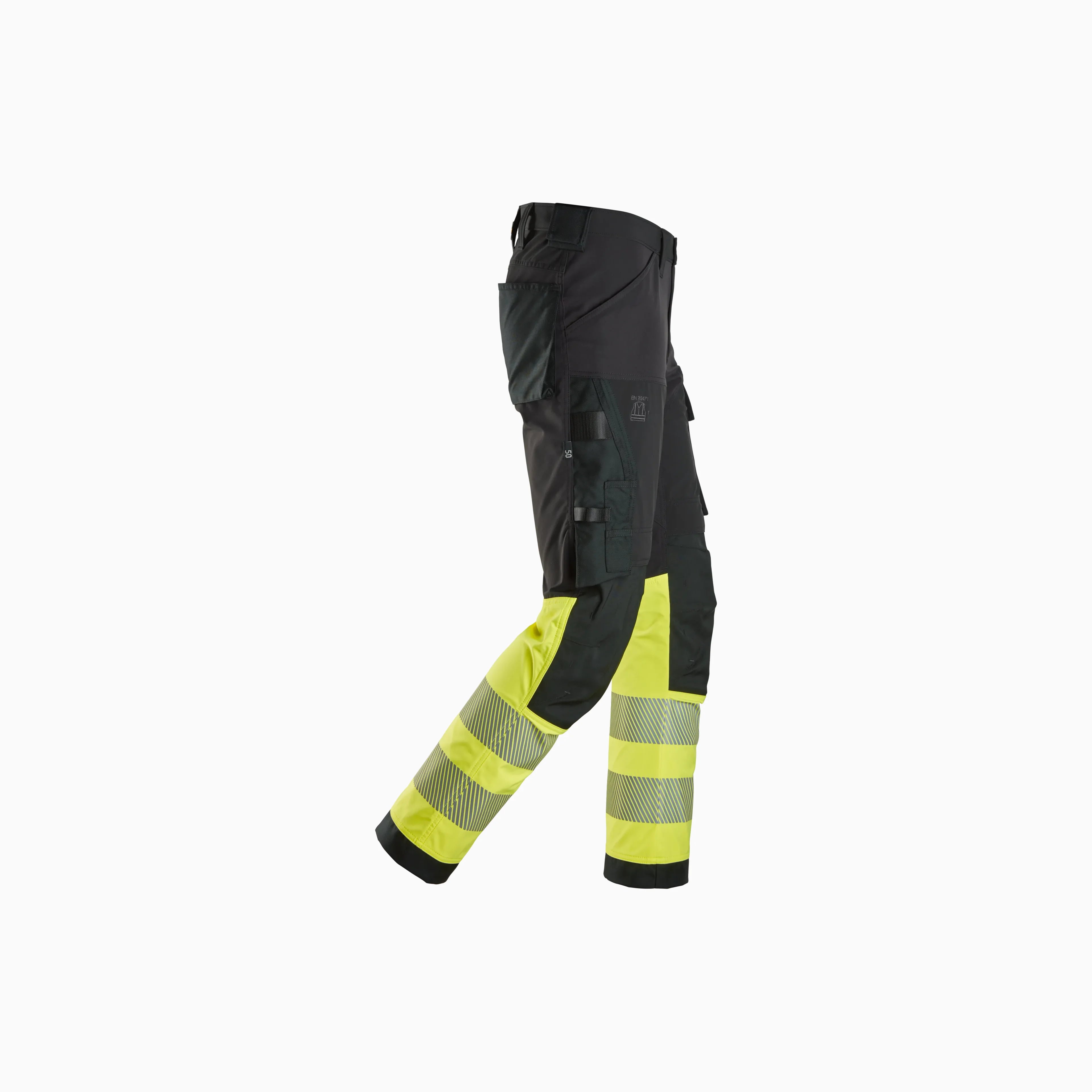High-Vis, 4-way Stretch Trousers Class 1