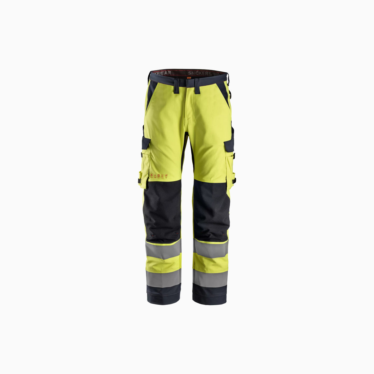 ProtecWork, Work Trousers Equal Leg Pockets, High-Vis Class 2