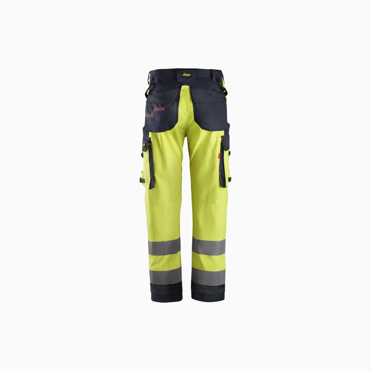 ProtecWork, Work Trousers Equal Leg Pockets, High-Vis Class 2