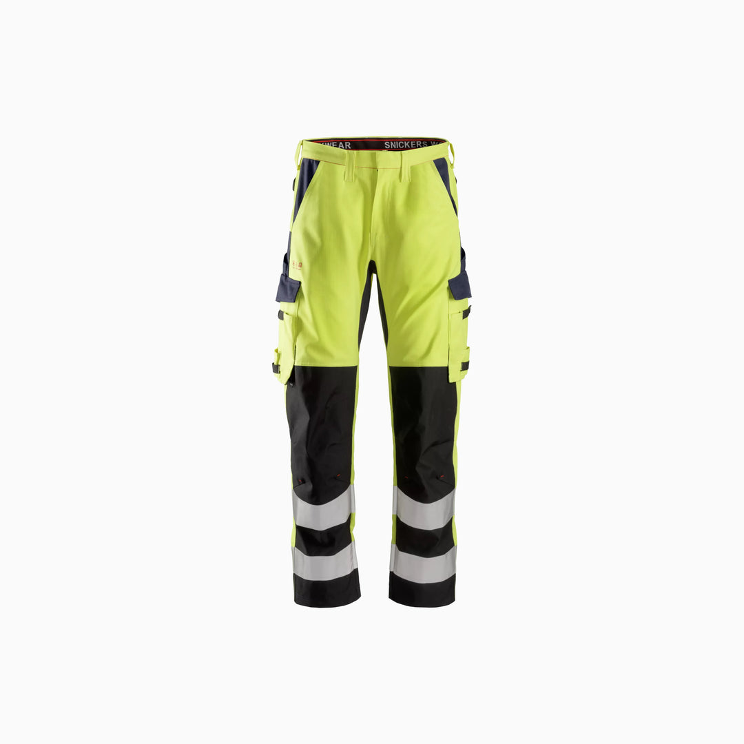 ProtecWork, Trousers Reinforced Shin, High-Vis Class 2
