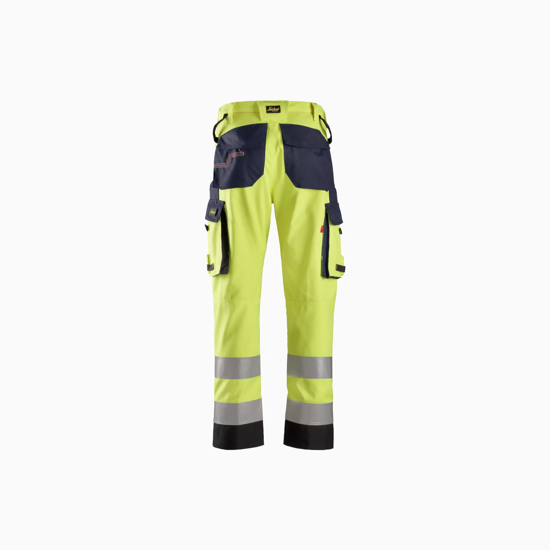 ProtecWork, Trousers Reinforced Shin, High-Vis Class 2