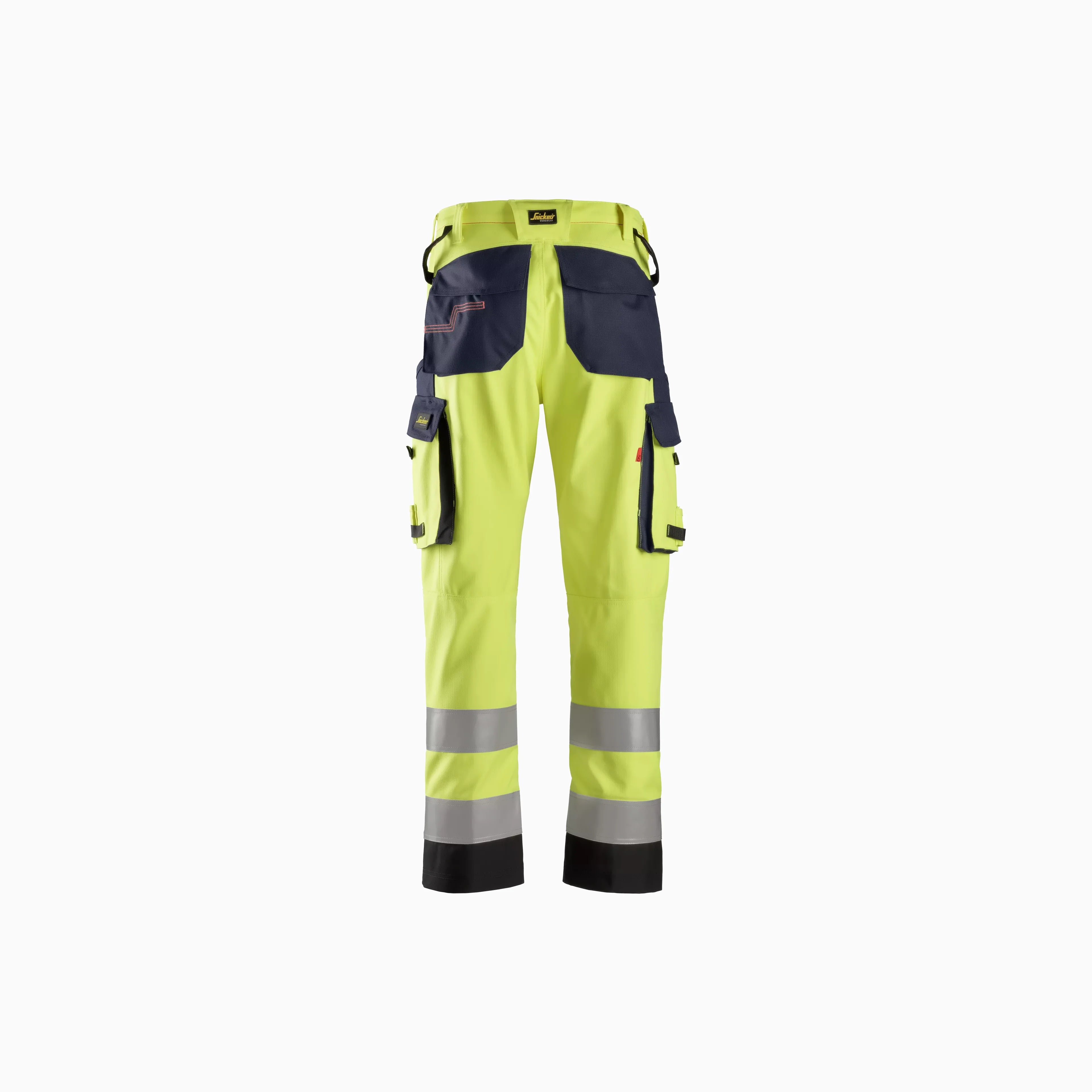 ProtecWork, Trousers Reinforced Shin, High-Vis Class 2