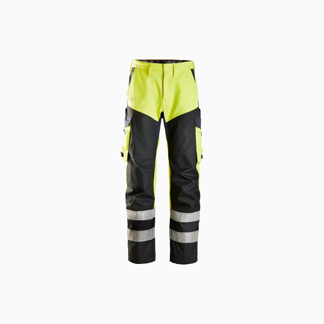 ProtecWork, Trousers Reinforced front of leg, High-Vis Class 1