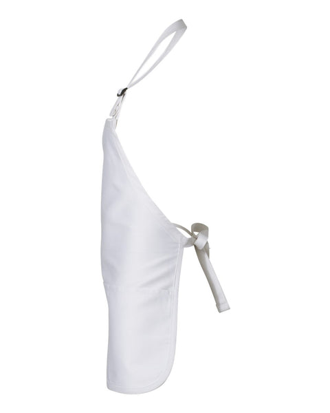 Full-Length Apron With Pouch Pocket - Q-Tees Q4250