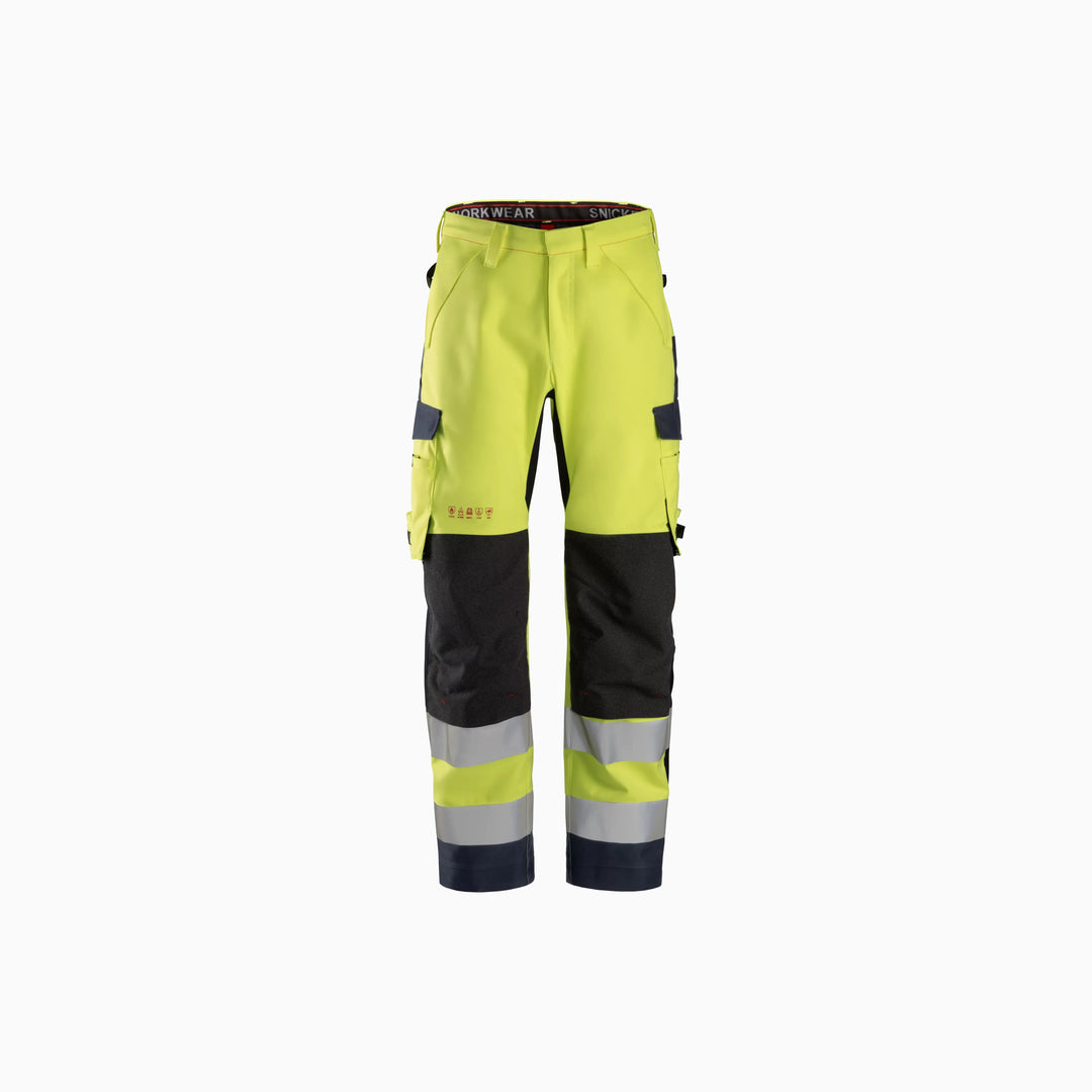 ProtecWork, Waterproof Shell Trousers, High-Vis Class 2