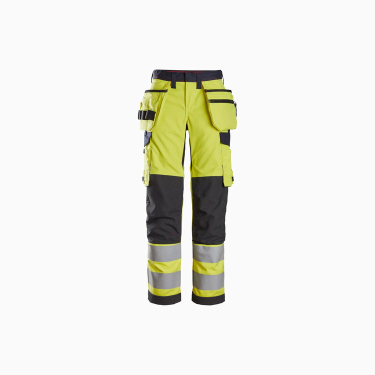 ProtecWork, Women's Trousers Holster Pockets, High-Vis Class 2